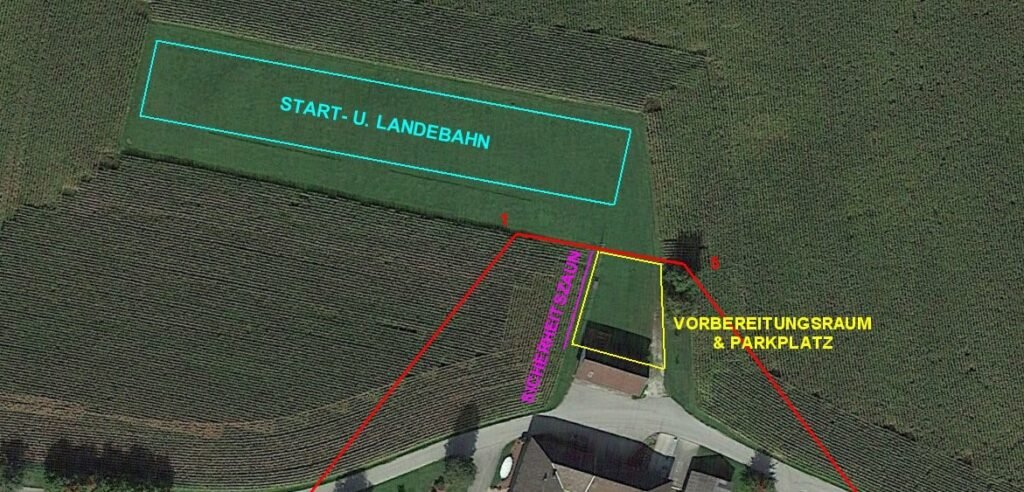 Detailplan Flugplatz